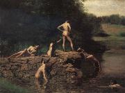 Thomas Eakins The Swiming Hole USA oil painting reproduction